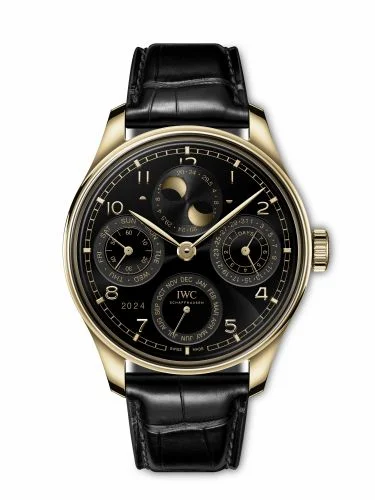 IWC Portugieser Perpetual Calendar 44 Armor Gold / Black IW5037-02 (IW503702)